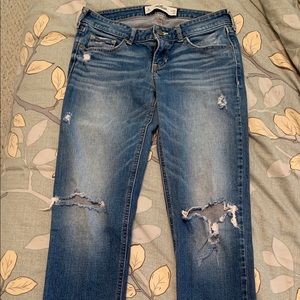 Distressed Hollister Jeans